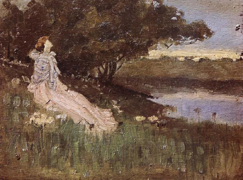 Charles conder Miss Raynor Germany oil painting art